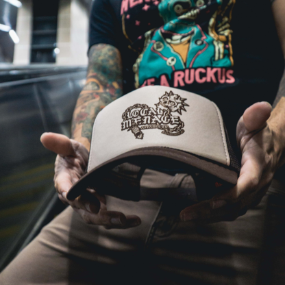 Mace Face Trucker Hat - Image 2