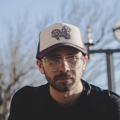 Mace Face Trucker Hat - Image 4