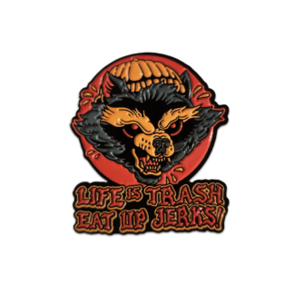 Life is Trash Enamel Pin